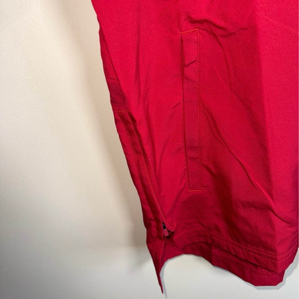 Adidas Nebraska Red Shrine Bowl Football Husker 1/4 Zip Jacket Shirt Large NWT - Picture 6 of 6